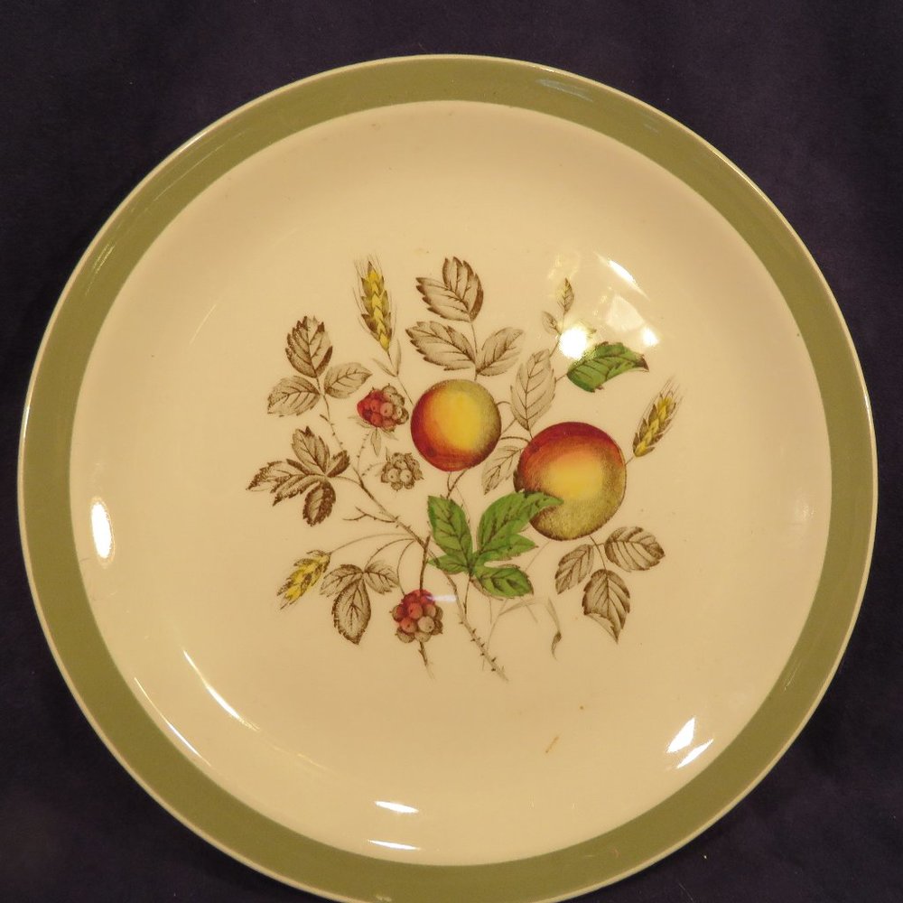 Pair Vintage Meakin Hereford Dinner Plates 9" Dia. (178C)